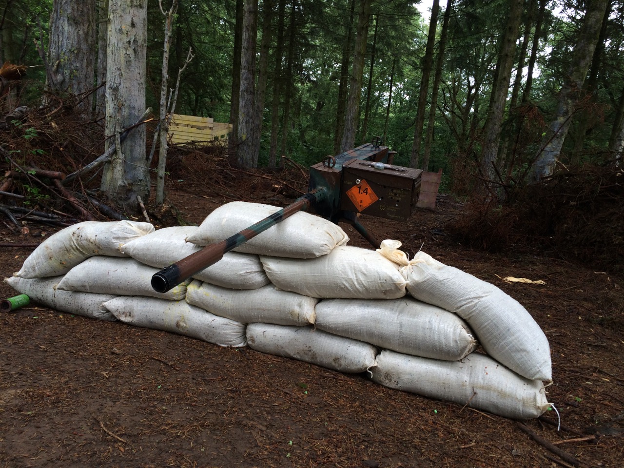 The gun laser gun exeter Laser Tag Exeter