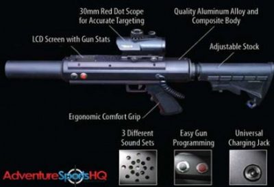 upgrade laser gun devon